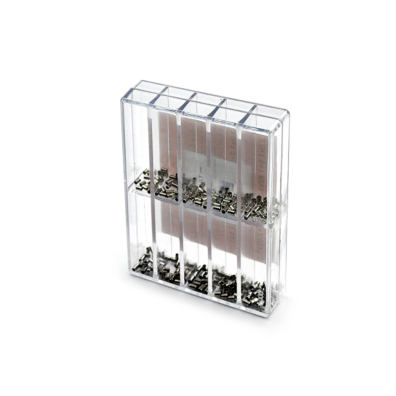 Hodinkové stĺpce trubičky – box s 10 priehradkami, príslušenstvo pre hodinky, značka Xiao Xu Zi