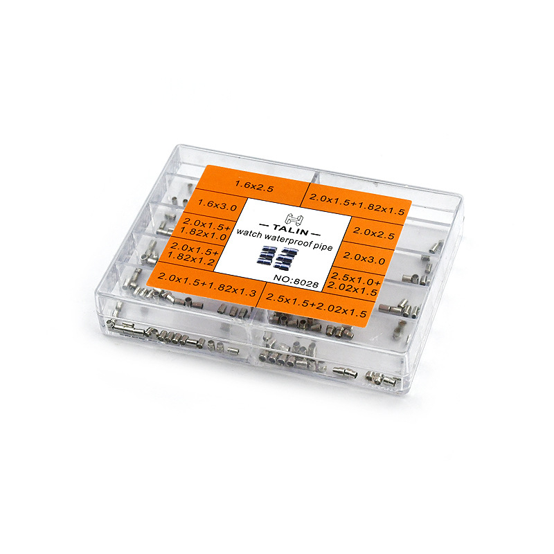 Hodinkové stĺpce trubičky – box s 10 priehradkami, príslušenstvo pre hodinky, značka Xiao Xu Zi