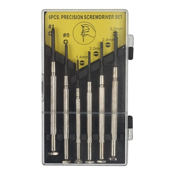Xinton sada skrutkovačov na hodinky – mini presné skrutkovače na opravu hodiniek a okuliarov, CRV materiál, určené na opravy a telekomunikačná údržba