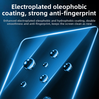 Tempered filmová ochrana pre Tesla Model 3 – displej centrálnej konzoly a zadnej časti; proti odtlačkom prstov, olejovo odolná