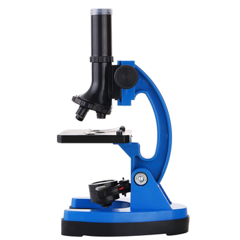 Bioloogiline mikroskoop lastele ja õpilastele, metallkorpus, valgustus, suure suurendusega