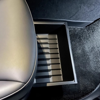 Tesla Model Y zem sēdekļa uzglabāšanas kastīte – ABS, ūdensizturīga, uzstādīšana pie sēdekļa