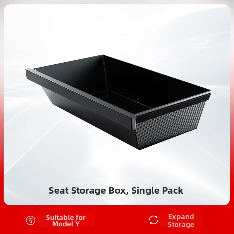 Tesla Model Y zem sēdekļa uzglabāšanas kastīte – ABS, ūdensizturīga, uzstādīšana pie sēdekļa
