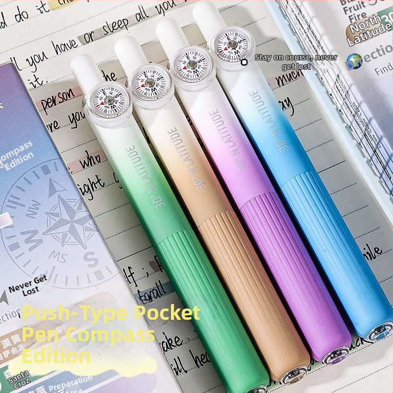 Blue fruit Compass kišeninis rašiklis — plastmasos korpusas, nerūdijančiojo plieno galiukas, svoris 60 g.