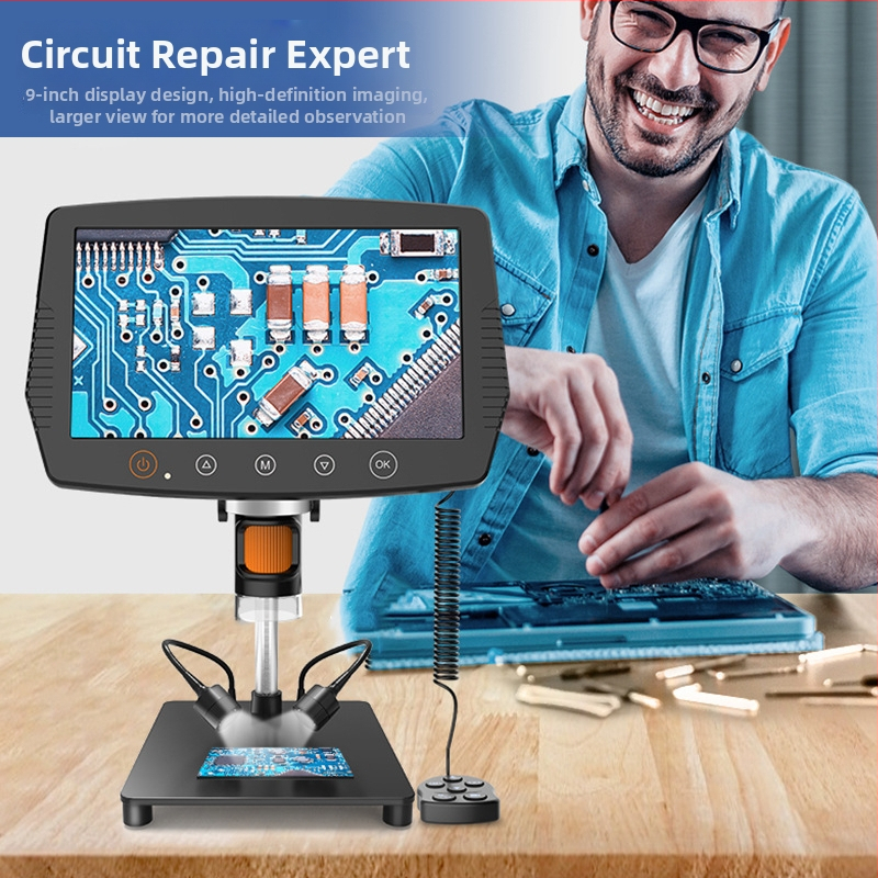 Haiweixun MS3-Z33F digitálny mikroskop – vysoké rozlíšenie, priemyselná inšpekcia, oprava PCB, analýza pokožky a vlasov, ohodnotenie starých mincí
