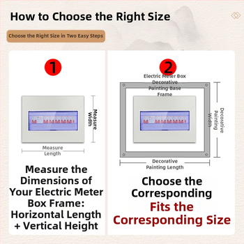 Obraz na stenu pre zakrytie elektromera s hodinami – jednopanelový rámovaný obraz na PP papieri, rám z PS izolácie, ekologicky šetrný, moderný minimalistický štýl