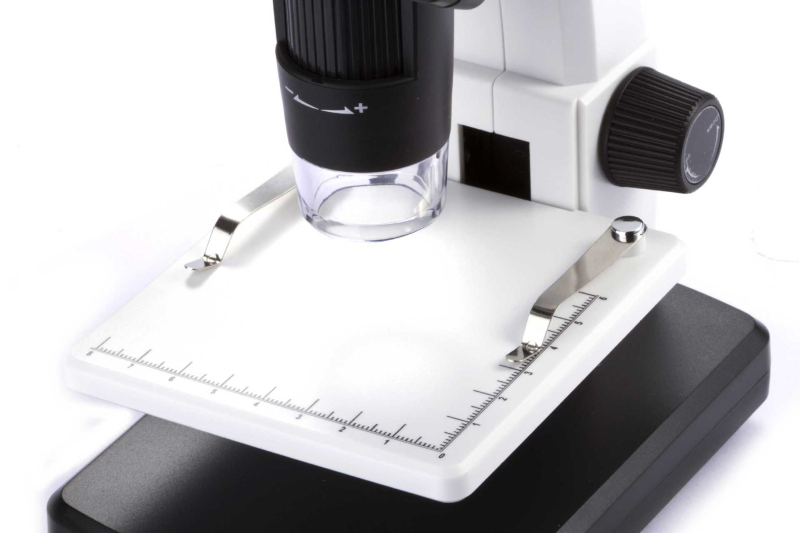 UM038A LCD digitálny elektronový mikroskop, 1200X zväčšenie, okulár 300X, objektív 300X, LCD displej, Yishun Hongda