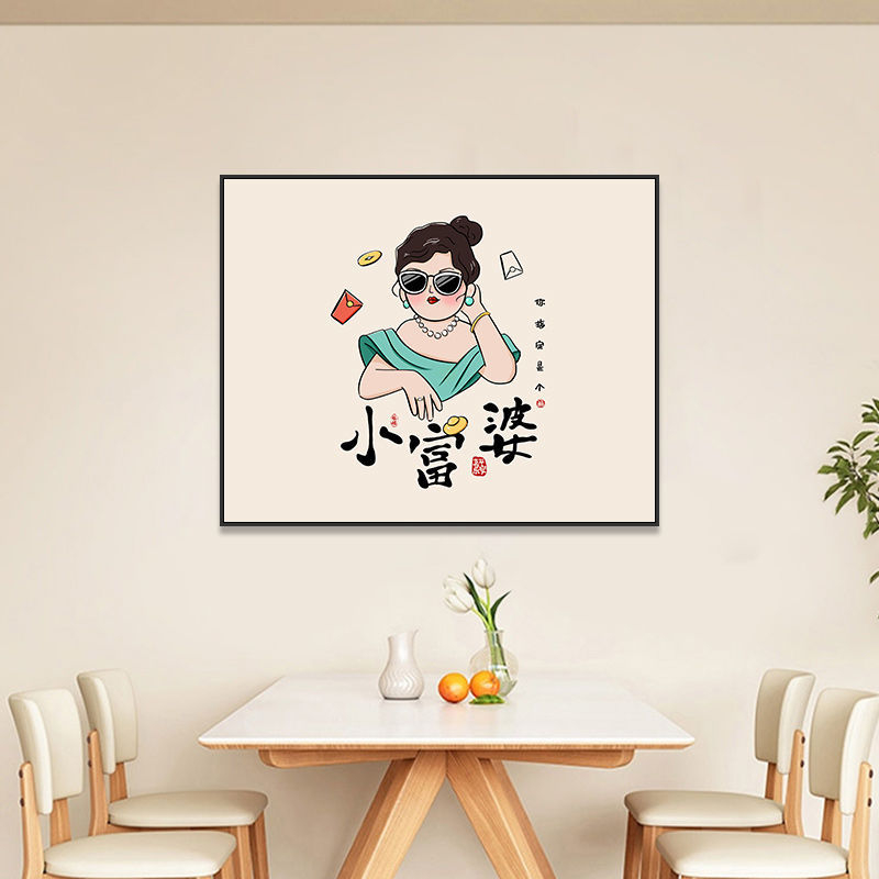 Dekoratívny obraz pre elektrický merací box - vzor Bohatstva, s rámom, 1 panel, plátno: kryštálový film, rám: PS