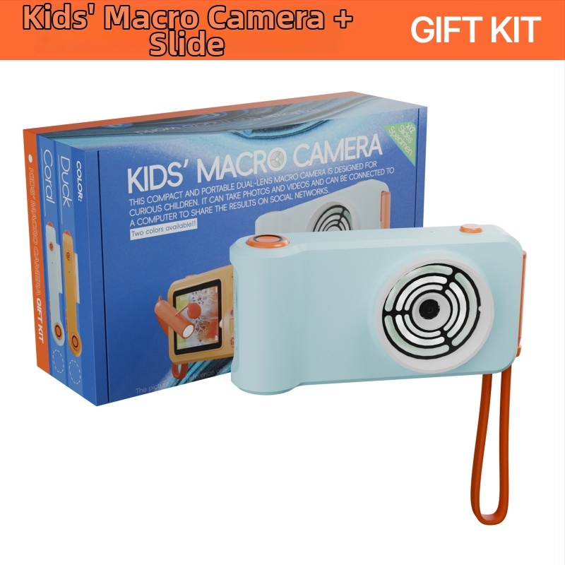 Prenosný elektronový mikroskop s displejom pre deti, pozorovanie baktérií, plastové telo, vhodné pre vek 7–14 rokov