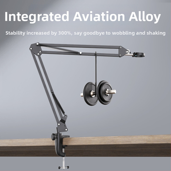 Digitaalne elektroni mikroskoobi ja trükkplaatide hooldus-kinnitus, omnidirektsionaalne alumiiniumisulamist mehhaaniline käsi TZ1