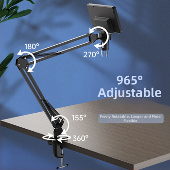 Digitaalne elektroni mikroskoobi ja trükkplaatide hooldus-kinnitus, omnidirektsionaalne alumiiniumisulamist mehhaaniline käsi TZ1
