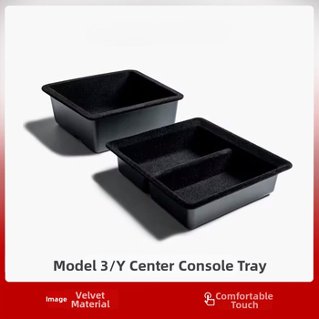 Tesla Model Y centra konsoles uzglabāšanas kaste – ūdensizturīga, spiedienizturīga, no plastmasas, OEM piemērota