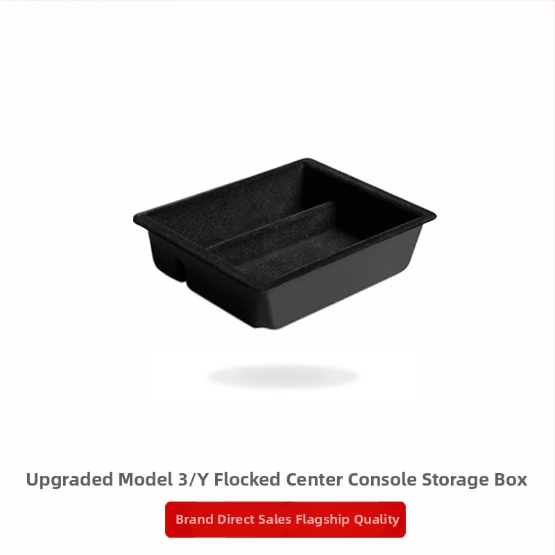 Tesla Model Y centra konsoles uzglabāšanas kaste – ūdensizturīga, spiedienizturīga, no plastmasas, OEM piemērota