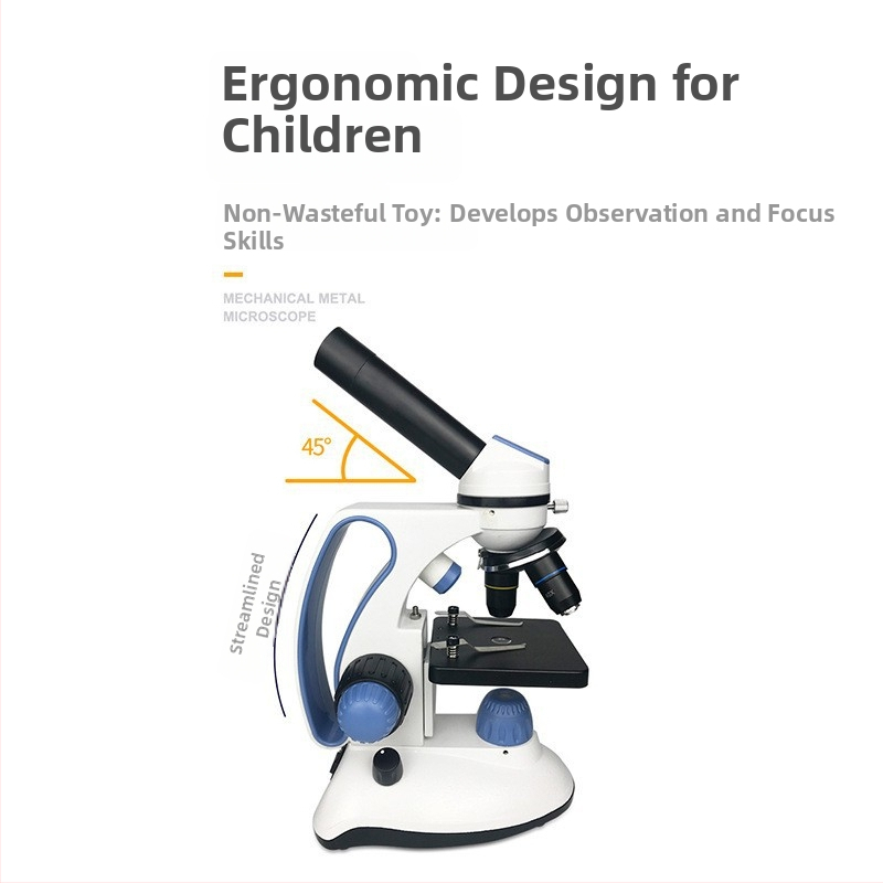 1000x monokulárny detský mikroskop pre školské biológie – zoom, vysoké rozlíšenie, nezávislá značka