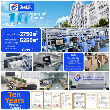 Bezdrôtový 1080P HD digitálny mikroskop na kontrolu pokožky a vlasov — Haiweixun MS4A-B, WiFi