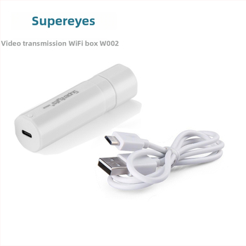 USB digitálny mikroskop-endoskop bezdrôtová prepravná skrinka – WiFi pre smartfóny/tablety, HD video, 4000mAh batéria, dosah 6 m, kompatibilný s väčšinou kamier