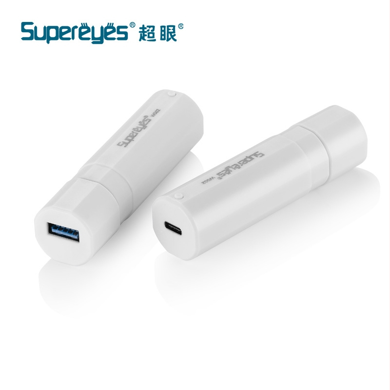 USB digitálny mikroskop-endoskop bezdrôtová prepravná skrinka – WiFi pre smartfóny/tablety, HD video, 4000mAh batéria, dosah 6 m, kompatibilný s väčšinou kamier