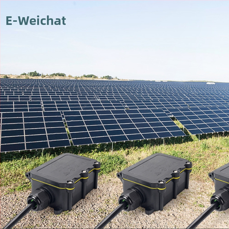 E-WeiChat vízálló műanyag csatlakozó doboz kültéri LED világításhoz – licencelhető magáncímke