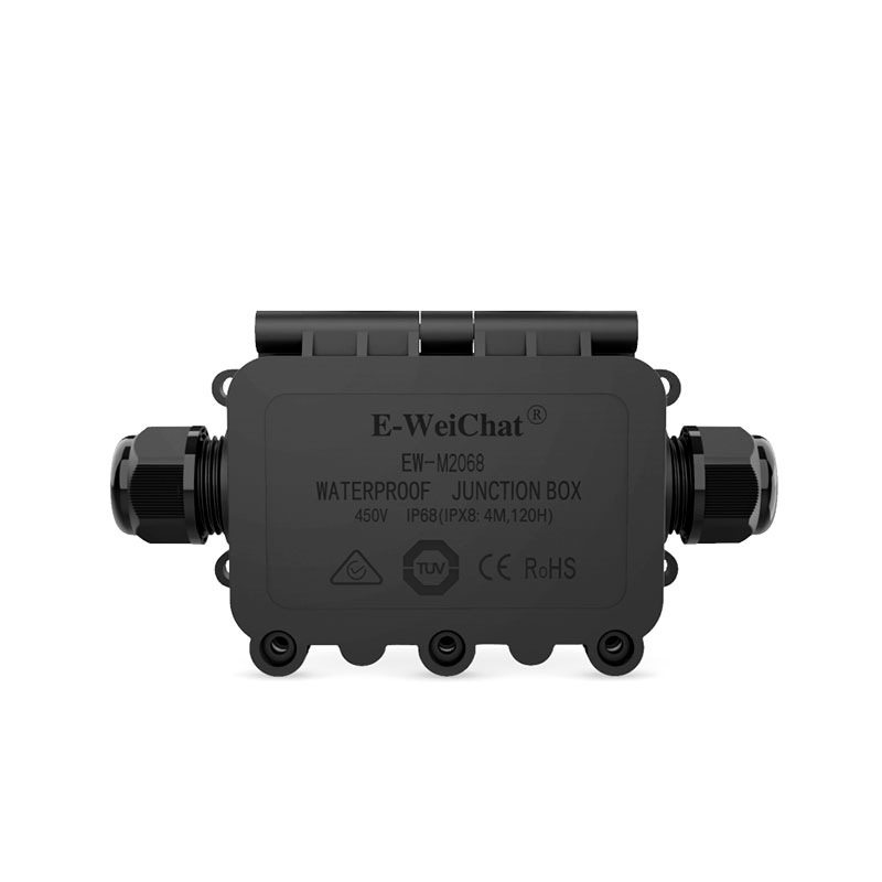 E-WeiChat vízálló műanyag csatlakozó doboz kültéri LED világításhoz – licencelhető magáncímke