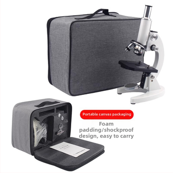 Biologický mikroskop pre študentov, zväčšenie 640x, Full of Wisdom značka, učebný mikroskop