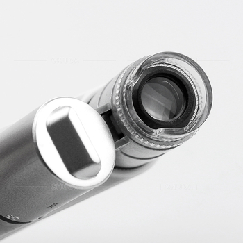 Chuda 9882W klipsový mikroskop pre mobilný telefón, 60x zväčšenie, ABS a optické šošovky