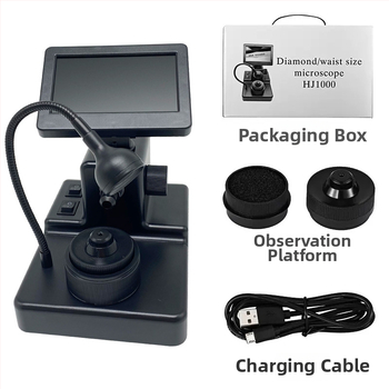 Diamantový lup a mikroskop na šperky — model GH, Guanghui, DIY súprava nástrojov