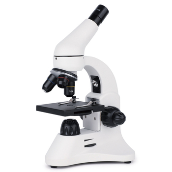 Bossdun monocokulárny mikroskop, 1600× zväčšenie, biologické pozorovanie, pre žiakov základných a stredných škôl