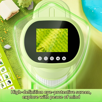 Optický elektronický mikroskop pre deti, prenosný ručný mikroskop pre vedecké experimenty, profesionálna úroveň, vysoké rozlíšenie obrazu, na pozorovanie baktérií