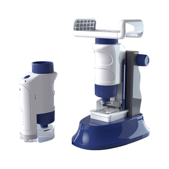 Mikroskop pre deti — prenosný elektronický optický mikroskop s vysokým zväčšením, vzdelávacia veda hračka pre vek 7–14 rokov