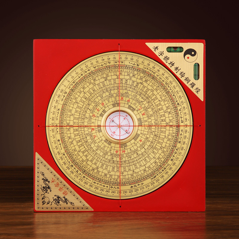 Meďový kompasový disk v čínsko-stile – sochárska výroba s vysokou presnosťou Bagua
