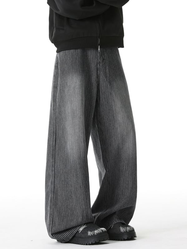 Džínsy - Street Trend, voľný strih, stredný pás, zapínanie na gombíky, dlhé nohavice