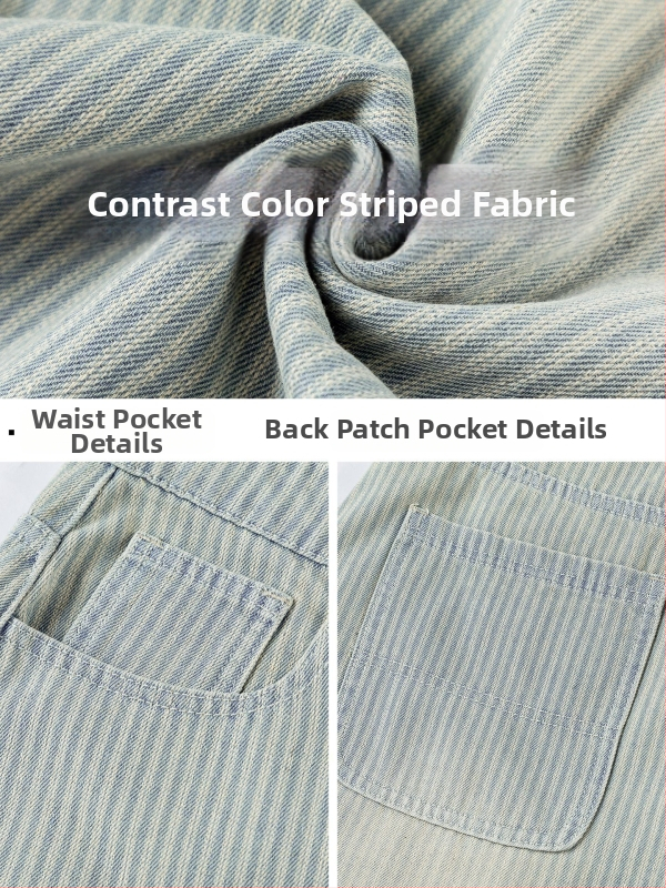 Džínsy - Street Trend, voľný strih, stredný pás, zapínanie na gombíky, dlhé nohavice