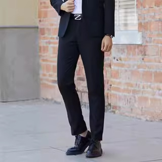 Παντελόνια – Κορεατικού στιλ ίσια γραμμή, 78% πολυεστέρα σε ανάμειξη ινών, άνοιξη–φθινόπωρο, για άνδρες, πολλές τσέπες, κατάλληλα για γάμο (78% πολυεστέρα • ίσια γραμμή • Κορεατικός στιλ • άνοιξη/φθινόπωρο • για άνδρες)