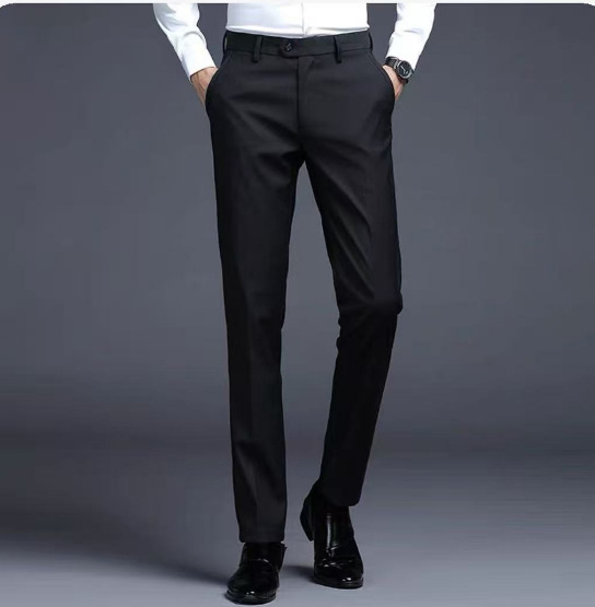 Παντελόνια – Κορεατικού στιλ ίσια γραμμή, 78% πολυεστέρα σε ανάμειξη ινών, άνοιξη–φθινόπωρο, για άνδρες, πολλές τσέπες, κατάλληλα για γάμο (78% πολυεστέρα • ίσια γραμμή • Κορεατικός στιλ • άνοιξη/φθινόπωρο • για άνδρες)
