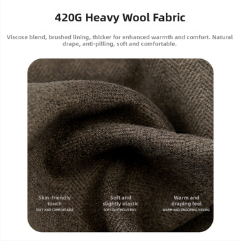 Pánske nohavice v korejskom štýle, rovný strih, stredný pás, zapínanie na zips, hrubá polyestrová zmes látky