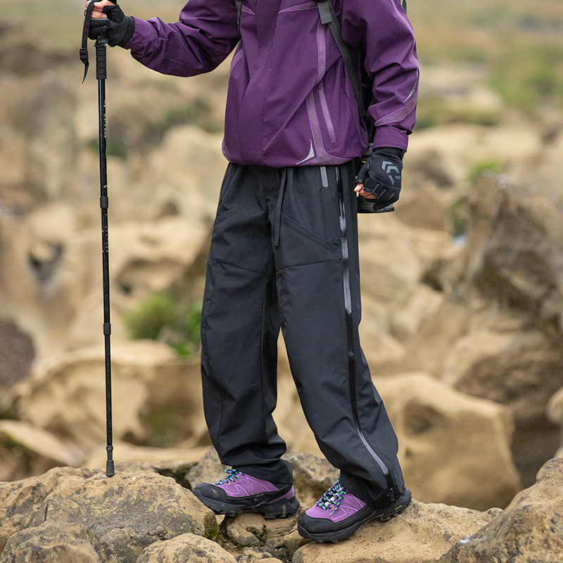 Pánske cargo nohavice, horský štýl, bočný zips, vodeodolné, antibakteriálne