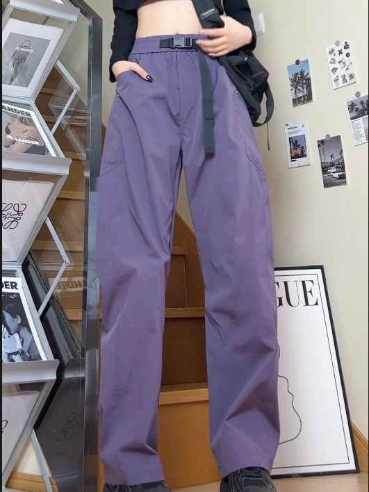 Унисекс панталони за открито с функционалност — полиестер, зимна употреба, свободна кройка, подходящи за движение, колоездене и снежни спортове