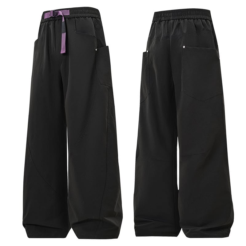 Унисекс панталони за открито с функционалност — полиестер, зимна употреба, свободна кройка, подходящи за движение, колоездене и снежни спортове