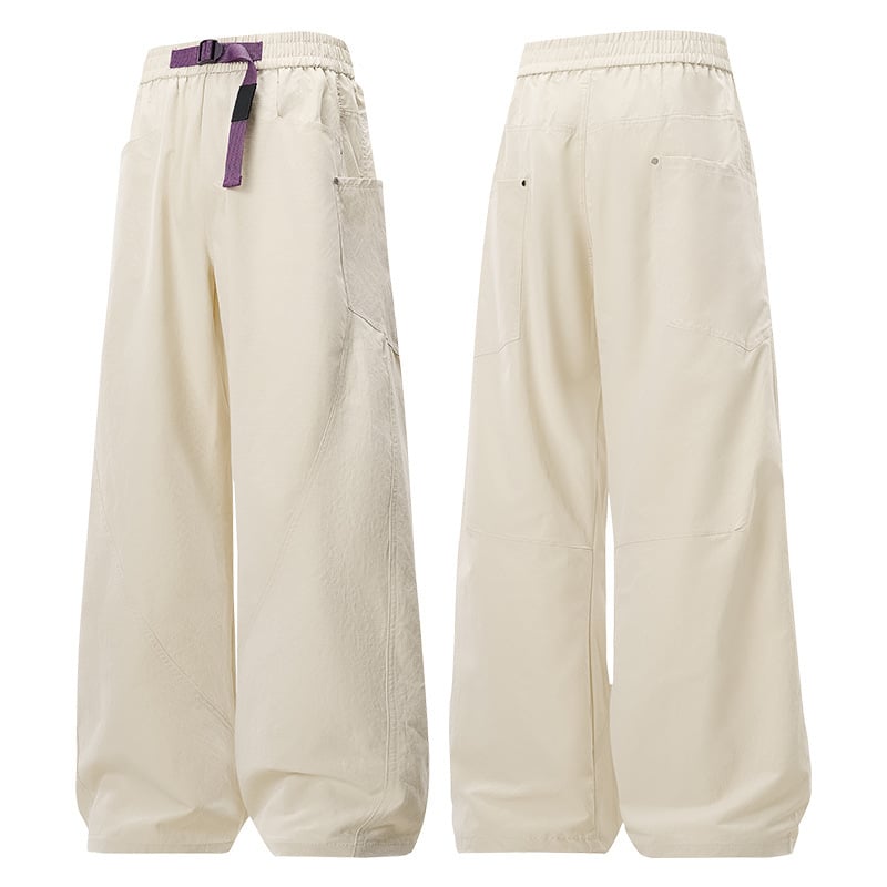 Унисекс панталони за открито с функционалност — полиестер, зимна употреба, свободна кройка, подходящи за движение, колоездене и снежни спортове