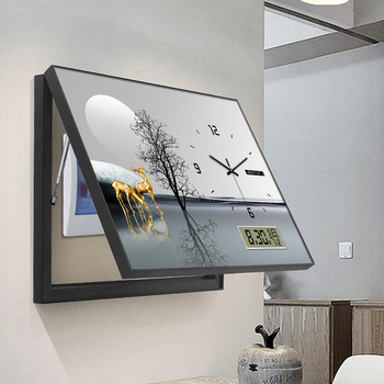 Διακοσμητικός πίνακας for κουτί μετρητή ρεύματος με αφηρημένο σχέδιο σε κάδρο σκελετός από κράμα αλουμινίου καμβάς με βάση λαδιού κρυσταλλοπορσελάνινο φινίρισμα