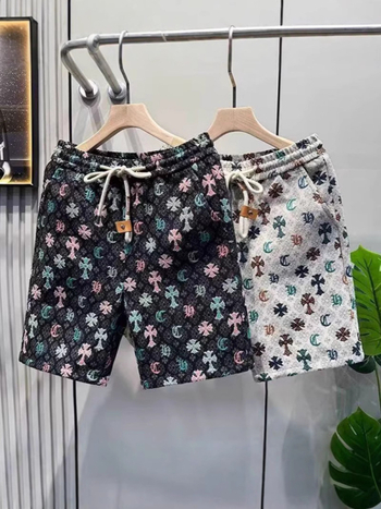 Muške kratke hlače ravnog kroja, elastični pojas, korejskog stila, srednje dužine, 100% poliester