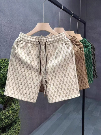 Muške kratke hlače – korejski stil, ravni kroj, mikroelastičnost, 100% poliester