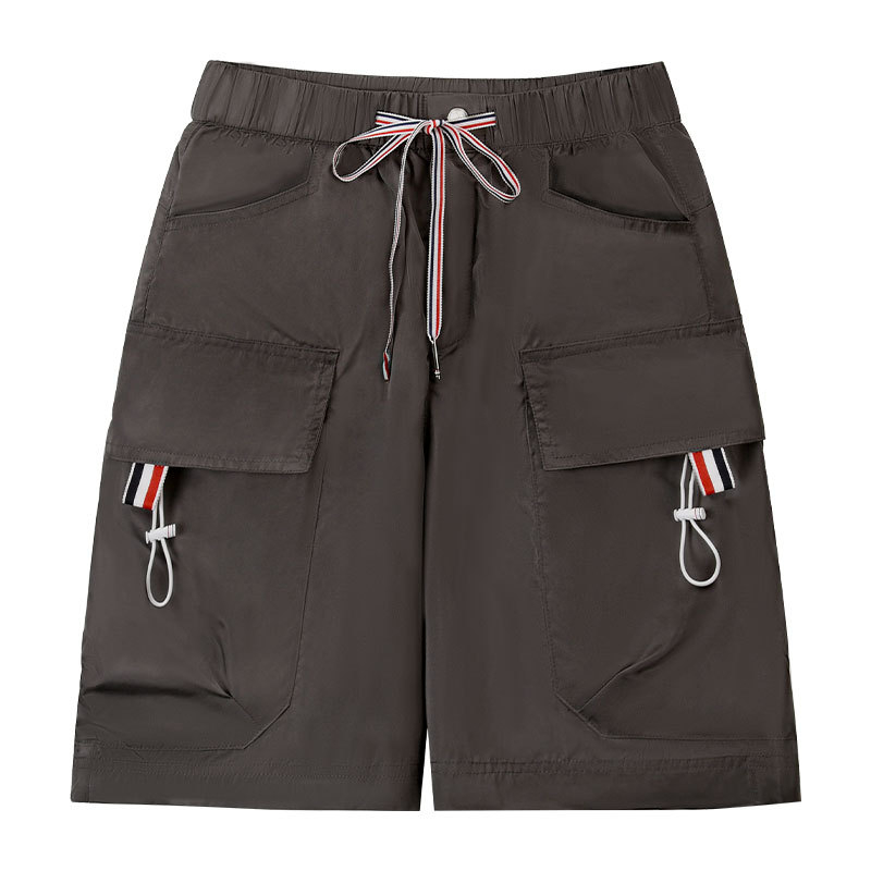 TB BORWIN Nepremokavné plážové šortky - Unisex Five-Point Sports Shorts, polyester 95% (Leto 2025)