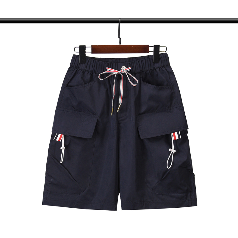 TB BORWIN Nepremokavné plážové šortky - Unisex Five-Point Sports Shorts, polyester 95% (Leto 2025)