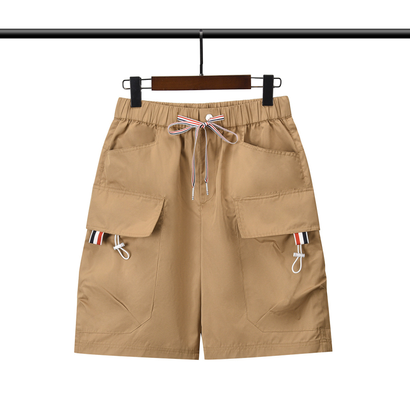 TB BORWIN Nepremokavné plážové šortky - Unisex Five-Point Sports Shorts, polyester 95% (Leto 2025)