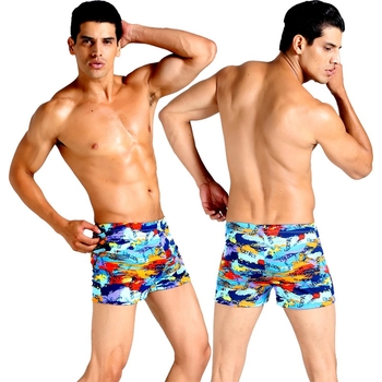Muške kupaće gaće s printom, mješavina Spandex/Lycra, 88% poliester, 110 g težine, stil briefs