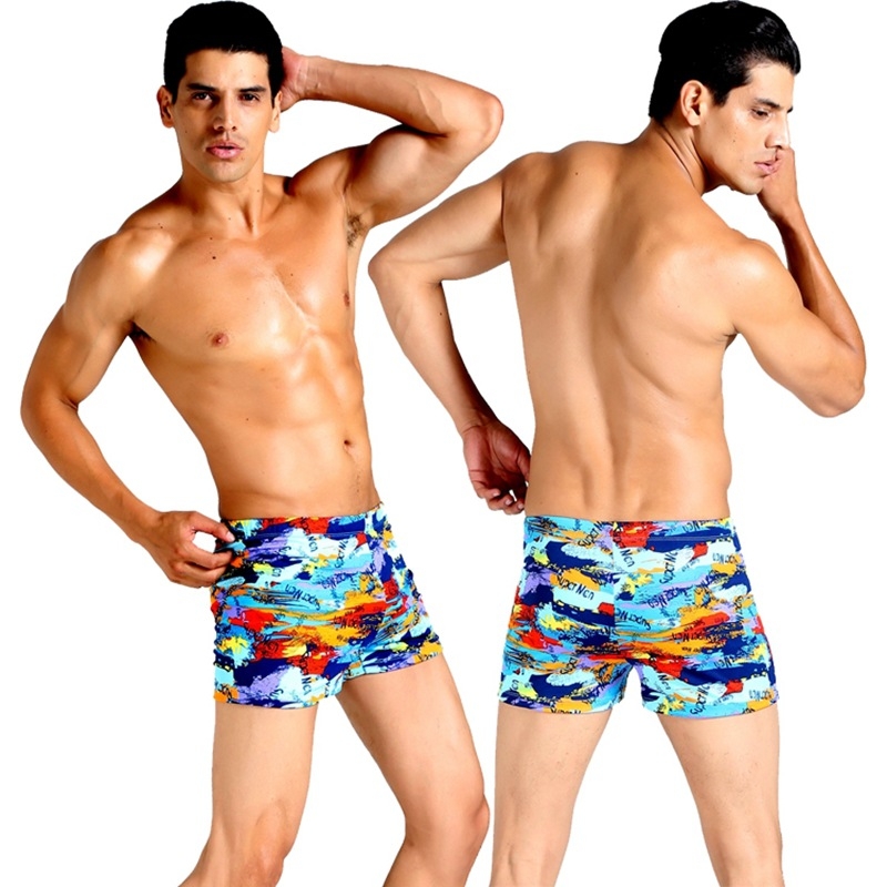 Muške kupaće gaće s printom, mješavina Spandex/Lycra, 88% poliester, 110 g težine, stil briefs