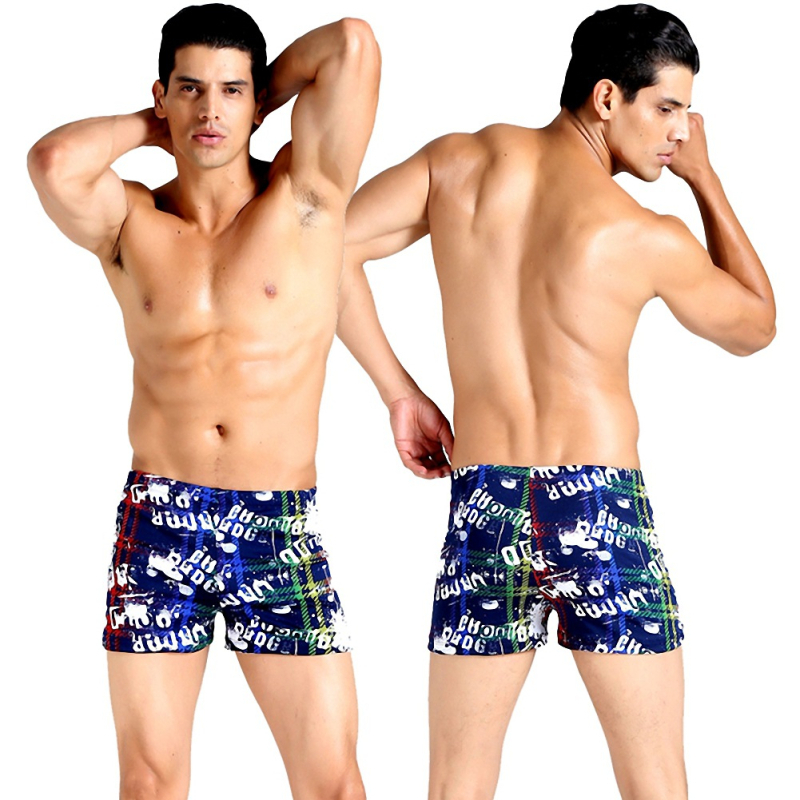 Muške kupaće gaće s printom, mješavina Spandex/Lycra, 88% poliester, 110 g težine, stil briefs