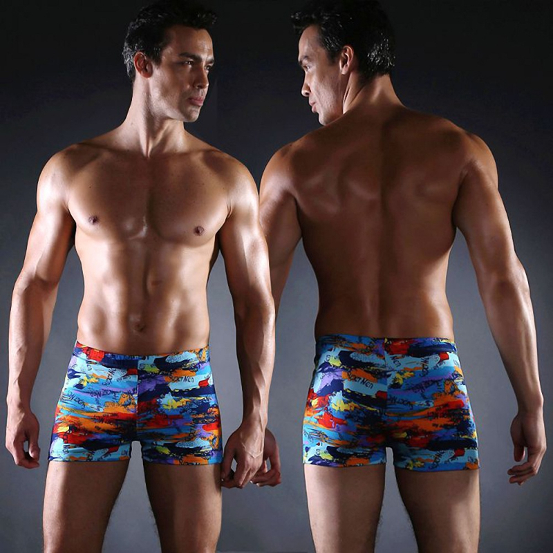 Muške kupaće gaće s printom, mješavina Spandex/Lycra, 88% poliester, 110 g težine, stil briefs