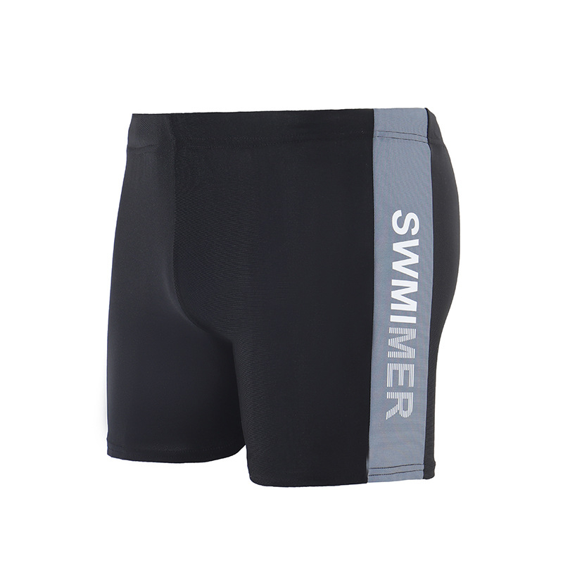 Pánske plavecké šortky s potlačou, rýchloschnúce, boxer štýl, 90% polyester + 10% spandex, 150 g/m², podšívka 100% polyester
